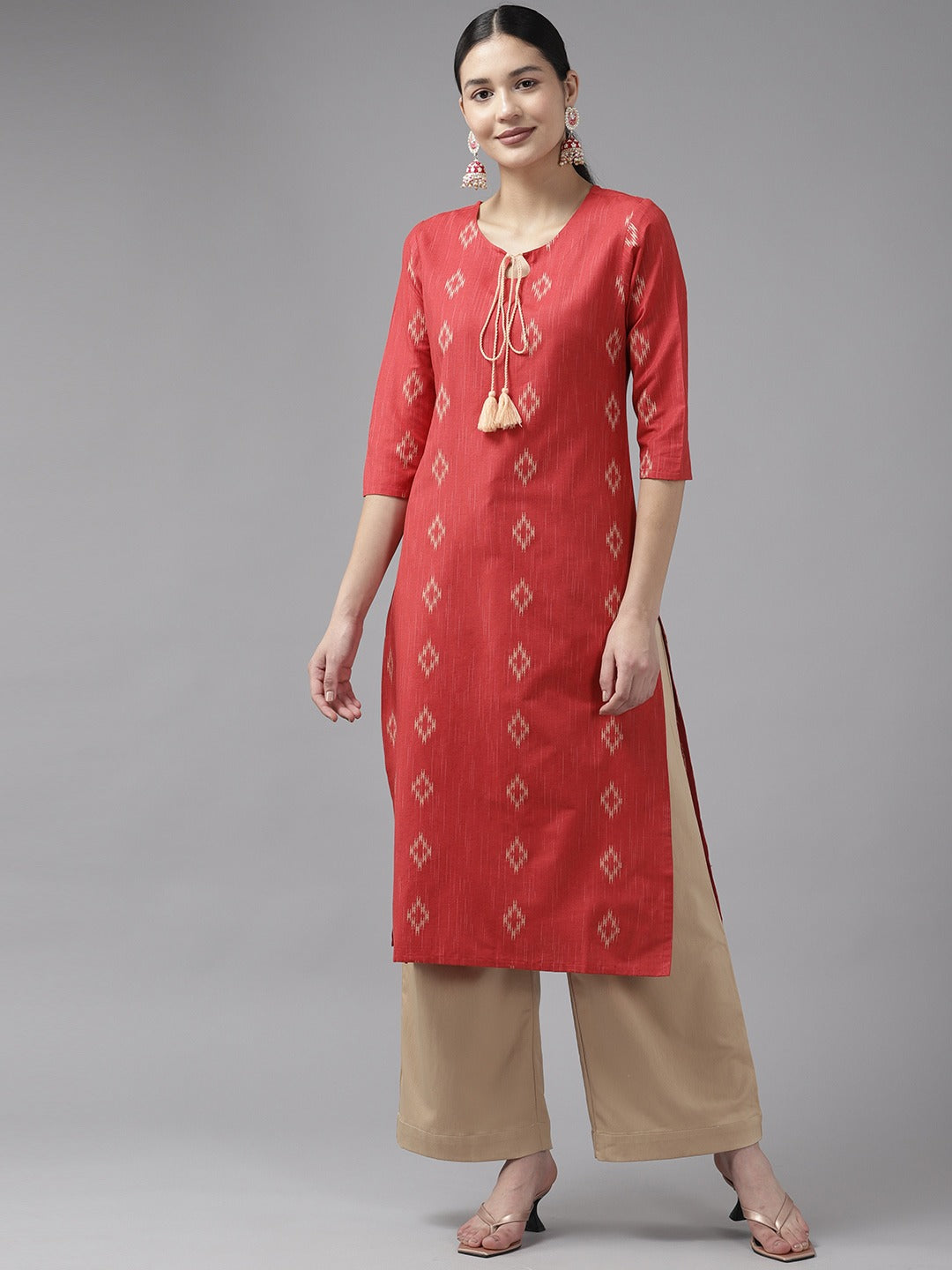 Straight Kurta-Yufta Store-1115KURRDS