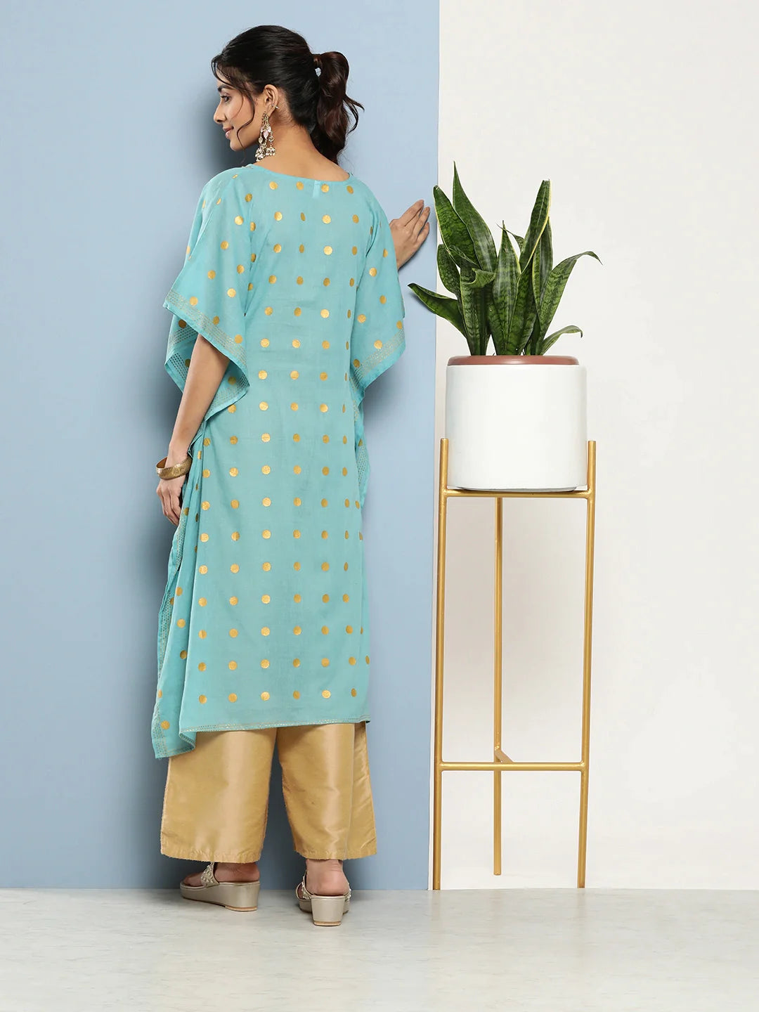 Printed Kaftan Kurta 3