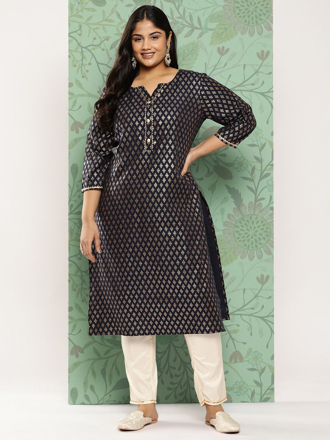 Ethnic Motifs Printed Kurta