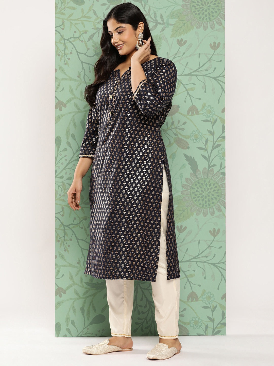 Ethnic Motifs Printed Kurta