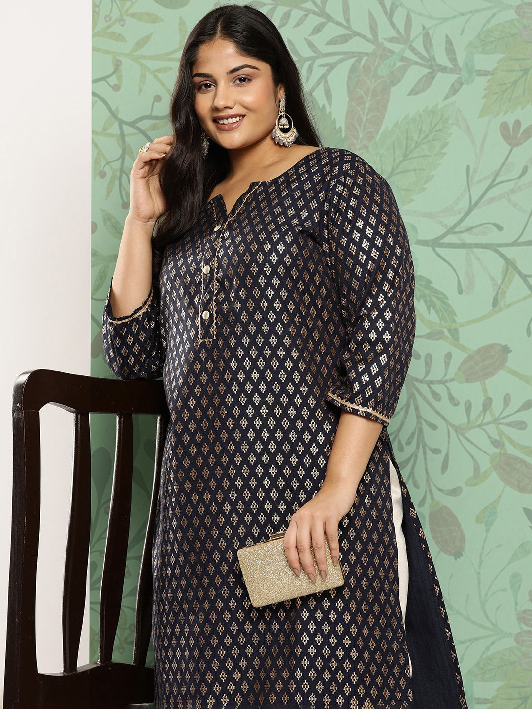 Ethnic Motifs Printed Kurta