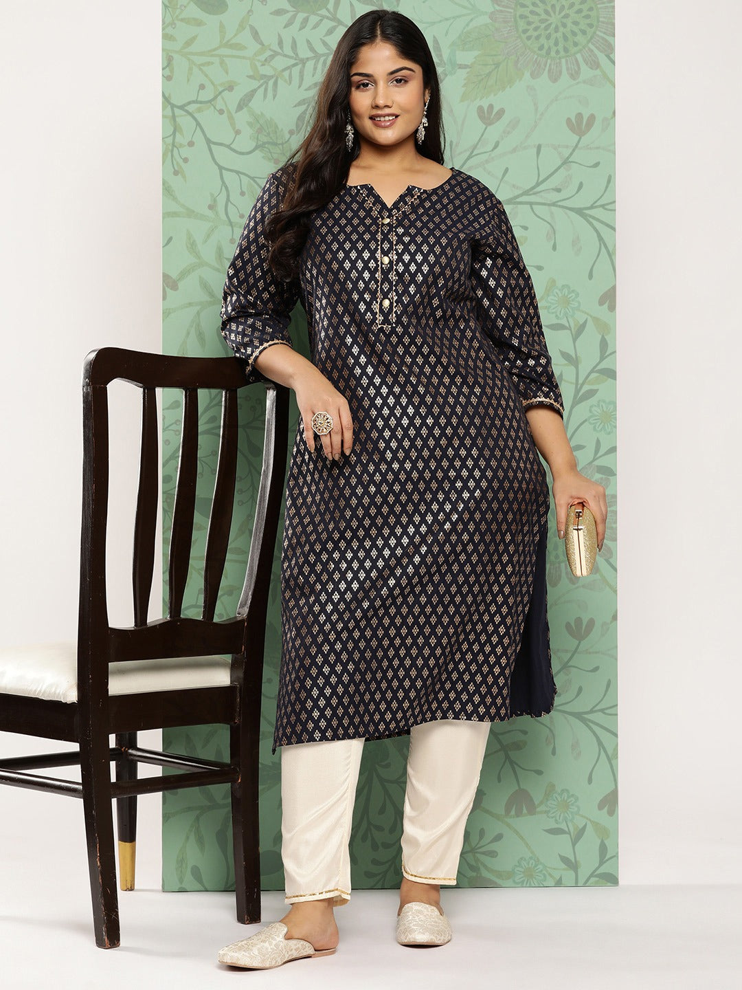 Ethnic Motifs Printed Kurta